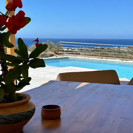 Mediterranean View Villa Makry Gialos  Exterior photo