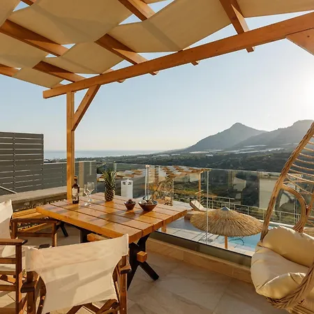 Mediterranean View Villa Makry Gialos  Exterior photo
